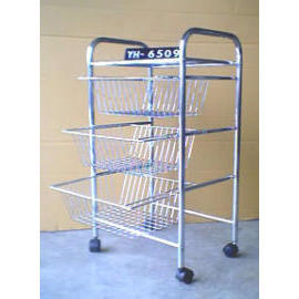 HOUSEWARE METAL TORAGE CART (HOUSEWARE METAL TORAGE CART)