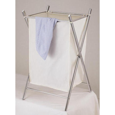 METAL BATHROOM ACCESSORIES LAUNDRY CART (METAL ACCESSOIRES SALLE DE BAIN LINGE PANIER)