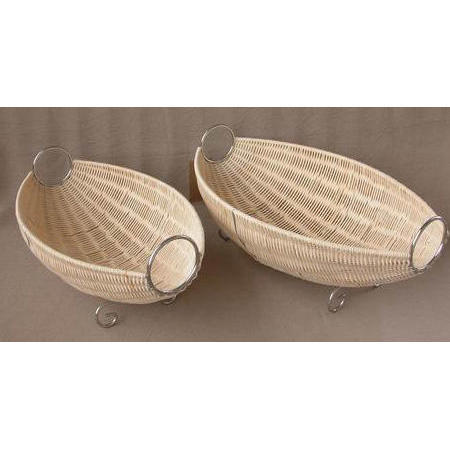 OVAL SERVING SERVING BASKET S/2 (OVAL ВЫСТУПАЮЩАЯ ВЫСТУПАЮЩАЯ КОРЗИНУ S / 2)