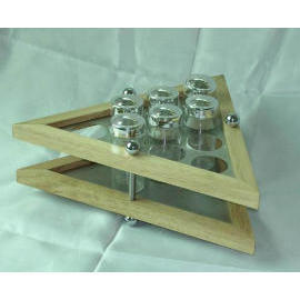 KITCHEN WIRE PRODUCTS SPICE BOTTLE RACK (KITCHEN WIRE PRODUCTS SPICE BOTTLE RACK)