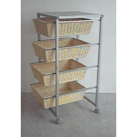 HOUSEWARE WIRE PRODUCTS WILLOW CART (HOUSEWARE WIRE PRODUCTS PANIER OSIER)