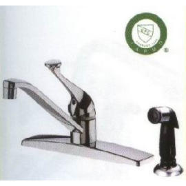 8`` Single lever kitchen faucet, with 8`` spout Chrome plated with or without sp (8``Single Смеситель для кухни, с 8``хромированным краном или без Sp)