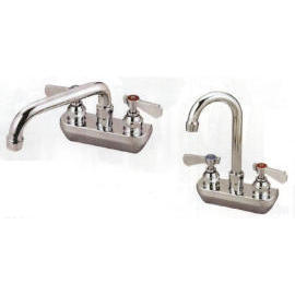 4`` BACKSPLASH WALL MOUNT FAUCET (4``BACKSPLASH WANDBEFESTIGUNG HAHN)