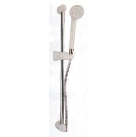 Massage handshower set, with Glide bar, white 1 function (Пистолет набор для массажа, с Glide-бар, белый 1 функция)