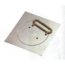 C.P. solid brass Drain strainer, Size: 8x8` in square, 5`` or 6`` in the cover (Č.P. massivem Messing Sieb abtropfen lassen, Größe: 8x8 `in eckigen, 5``oder)