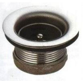 2-1/2`` Junior duo basket strainer, Stainless steel (2-1/2``Junior Duo Siebkorbfilter, Edelstahl)