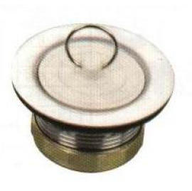 2-1/2`` Wash tray plug strainer, Stainless steel (2-1/2``Wash passoire plug bac, acier inoxydable)