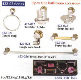 CP Zinc bathroom accessories (CP accessoires de salle de bain de zinc)