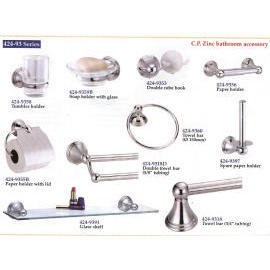 C.P. Zinc bathroom accessories (Č.P. Zink Bad-Accessoires)