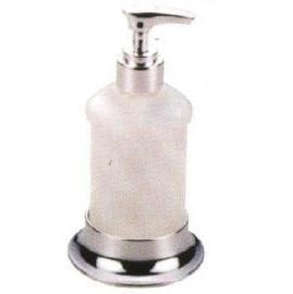 Standing soap dispenser & holder, C.P. Brass (Постоянный диспенсер мыла & держателя,  .P. Латунь)