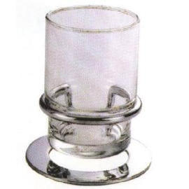 Standing tumbler holder, C.P. Brass (Debout porte-verre, č.p. Cuivres)