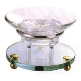 Standing soap dish W/glass (Permanent savon W / Verre)