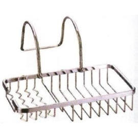 Bathtub hanging basket, C.P. steel or brass (Badewanne hängen legen, č.p. Stahl oder Messing)