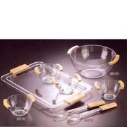 Acrylic Salad Bowl Set (Acryl Salatschüssel Set)