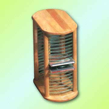 WOODEN CD RACKS (BOIS CD RACKS)