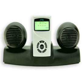 Multi-player speaker set (Multi-joueur de haut-parleurs fixés)