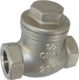 Cast Stainless Steel Swing Check Valve (Schauspieler Edelstahl Rückschlagklappe)