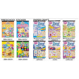 PRESCHOOL STICKER & PAPER CRAFT (PRESCHOOL STICKER & PAPER CRAFT)