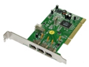 IEEE 1394 3+1 Ports PCI Card