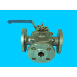 3-Way Flange end Ball Valve (3-Way фланцевое шаровые краны)