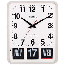 Flip Calendar Clock