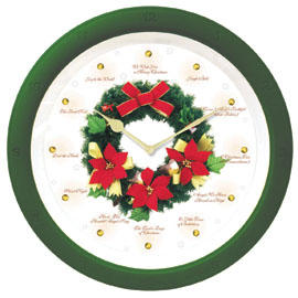 Christmas Song Clock (Christmas Song Uhr)