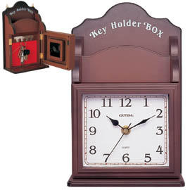 Key Holder Box Clock