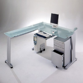 metal office desk (металлический стол офиса)