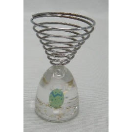 Acrylic liquid filled kitchenware Egg Cup (Liquide acrylique remplis de cuisine Coupe d`oeufs)