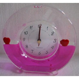 Acrylic liquid filled giftwares clock (Liquide acrylique remplis Cadeaux d`horloge)