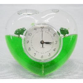 Acrylic liquid filled giftwares clock