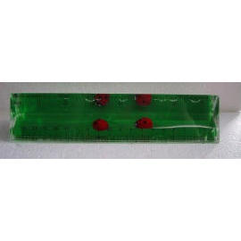 Acryl Flüssigkeit gefüllt mit Papier-Ruler (Acryl Flüssigkeit gefüllt mit Papier-Ruler)