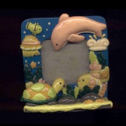 PAPER CLAY MADE PHOTO FRAME (PAPER CLAY MADE PHOTO FRAME)