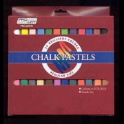 CHALK PASTEL 24 COLORS (Pastellkreiden 24 Farben)
