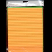 CRAFT NEON COLOR CORRUGATED PAPER CARD (CRAFT NEON COLOR DECOBANDEROLEN CARD)