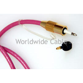 6.0mm Outer Diameter, Plastic Fiber-Optic Cables in Various Colors