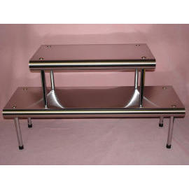 Stainless Steel Self Standing Rectangular Shelf (Нержавеющая сталь Self Постоянный Прямоугольные шельфа)