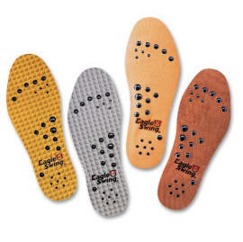 Mag-sole, shoe-pads; insoles (Mag-Sole, tapis de chaussures, semelles)