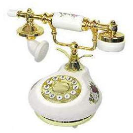 Porcelain Telephone, Antique/classic Telephone (Porcelaine Téléphone, Antique / téléphonique Classic)