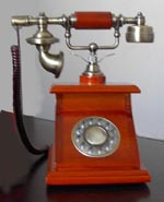 Wood Telephone, Antique/classic Telephone, Quadrate (Wood телефон, Antique / классический телефон, квадрат)