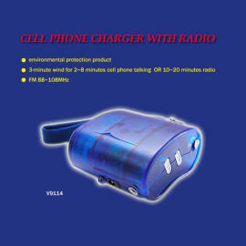 CELL PHONE CHARGER WITH RADIO