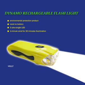 DYNAMO RECHARGEABLE FLASH LIGHT ("ДИНАМО" RECHARGEABLE Flash Light)