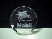 Crystal Glass Plaque/Trophy