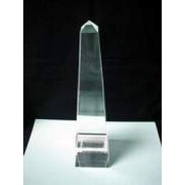 Crystal Glass Plaque/Trophy