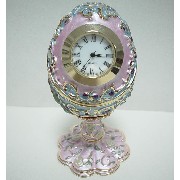 JM-113 Timepiece/Jewel Box, Egg/Stand