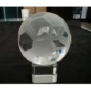 Crystal Soccer Ball/Stand (Crystal Ball Soccer / Stand)