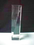 Crystal Glass Plaque/Trophy