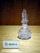 IW-9216 Crystal Glass Perfume Bottle, 35 ml