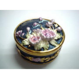 Jewel box, Round (Coffret à bijoux, ronde)