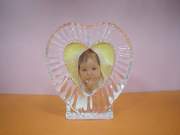 PF-101 Crystal Glass Photo Frame, Heart (PF 01 Crystal Glass Photo Frame, сердце)